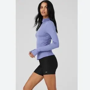 ALO Yoga | Tops | Alo Soft Ribbed Frontrunner Long Sleeve